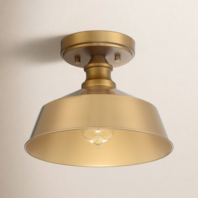 Jeb Single Light Semi Flush Mount