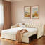 Upholstered Daybed With Pop Up Trundle-211852925
