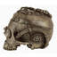 Steampunk Skull Containment Vessel Sculpture