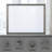 Jehoram Gray Finish Mirror (INCLUDES MIRROR ONLY)