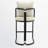 26'' Chenille Counter Stools With Backrest & Metal Frame, Modern Upholstered Bar Chairs For Kitchen Island-1816813708-1816813710
