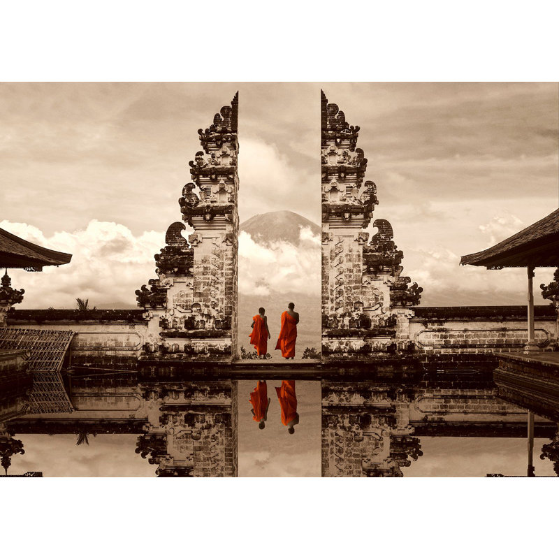 3MR6143 Gates Of Heaven, Bali by Marc Moreau - Wrapped Canvas Print, 70cm H x 100cm W x 4cm D