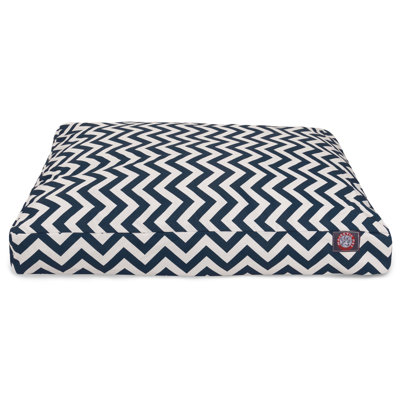 Chevron Geometric Polyester Pet Bed