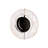 Cymbal Aluminum LED Flush Mounted Sconce-86681438