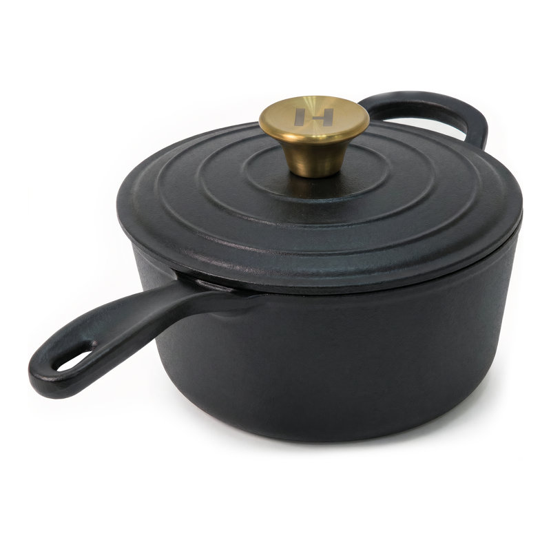 1.9 qt. Cast Iron Saucepan