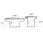 Ensemble de tables basses Modern