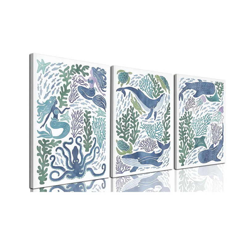3 Piece Wrapped Canvas Print