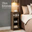 20 cm W Particle Board Bedside Table