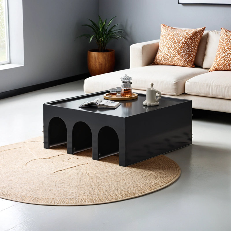 Keyana Bookcase, Black