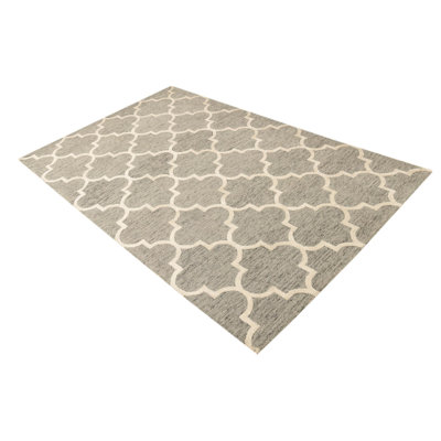 Tapis gris clair 5x8 Pineland