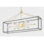 Glendale - 10 Light Island Light - Polished Nickel/Black Finish-651597468