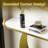 Samha 47.24'' Faux Marble Top Console Table