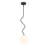 S-Curve Globe Pendant with White Jade Glass-1430504429
