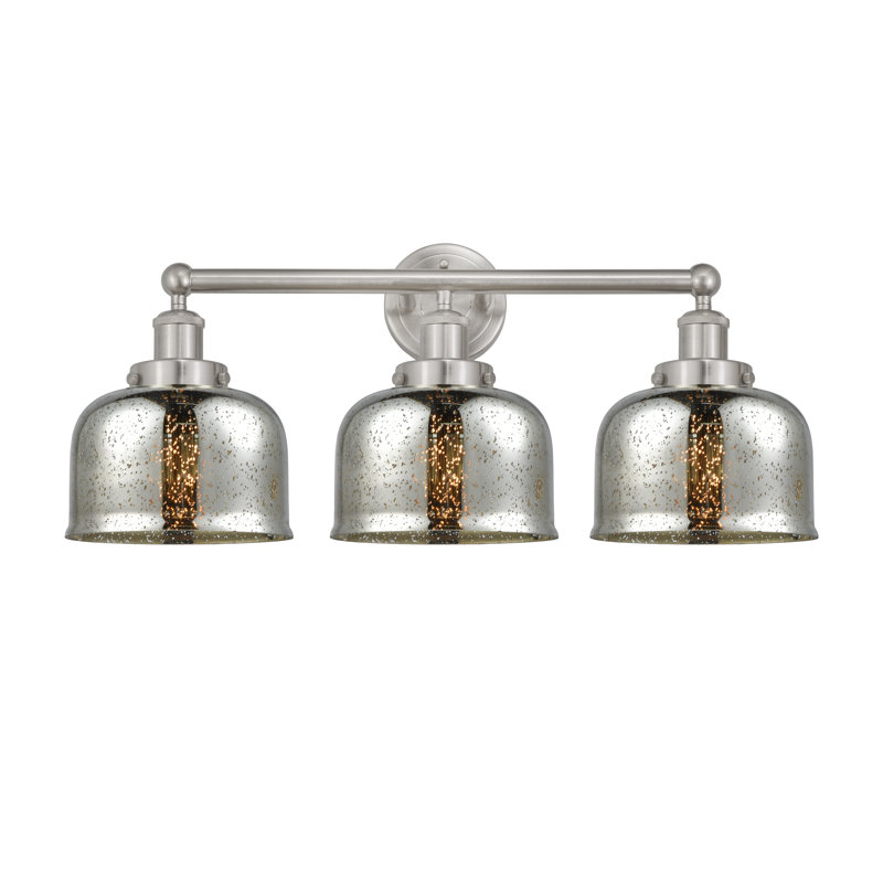 Annamari 3 - Light Dimmable Vanity Light, Smoke, Brushed Satin Nickel