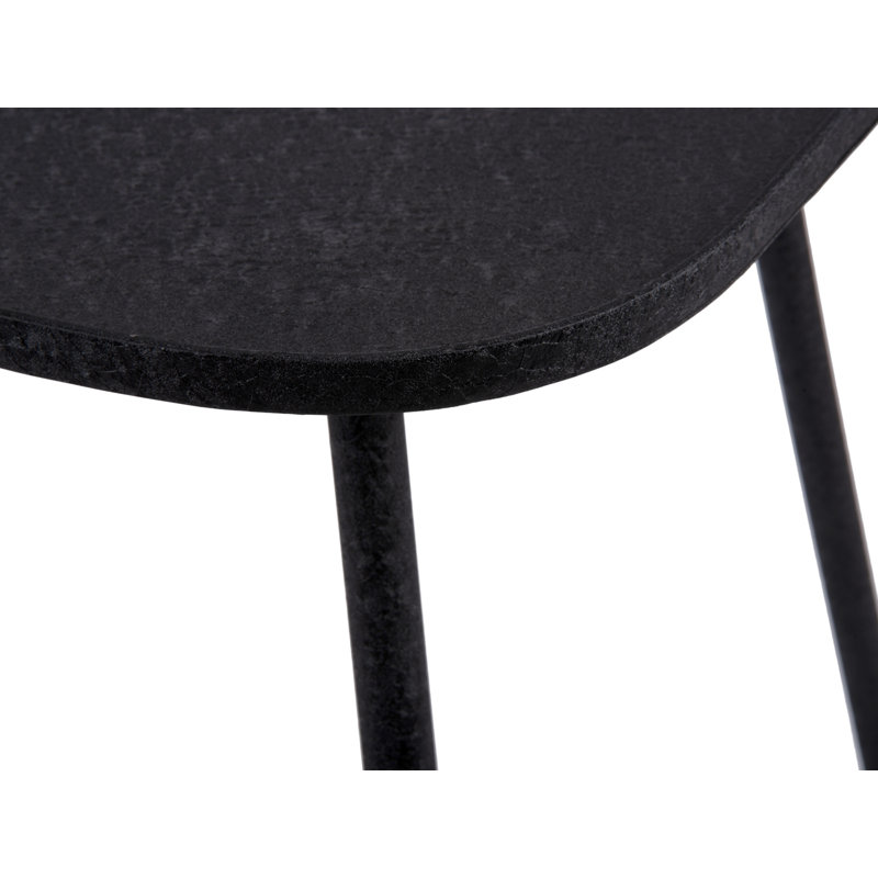 Boaz Living Room Table Set, Black