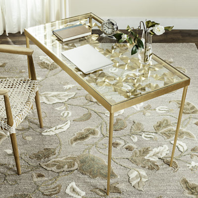 Chanta Metal Base Writing Desk
