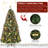10' Lighted Pine Christmas Tree