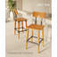 Counter Stool with Solid Wood Frame