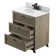 Doretha 30'' Single Bathroom Vanity with Stone Top