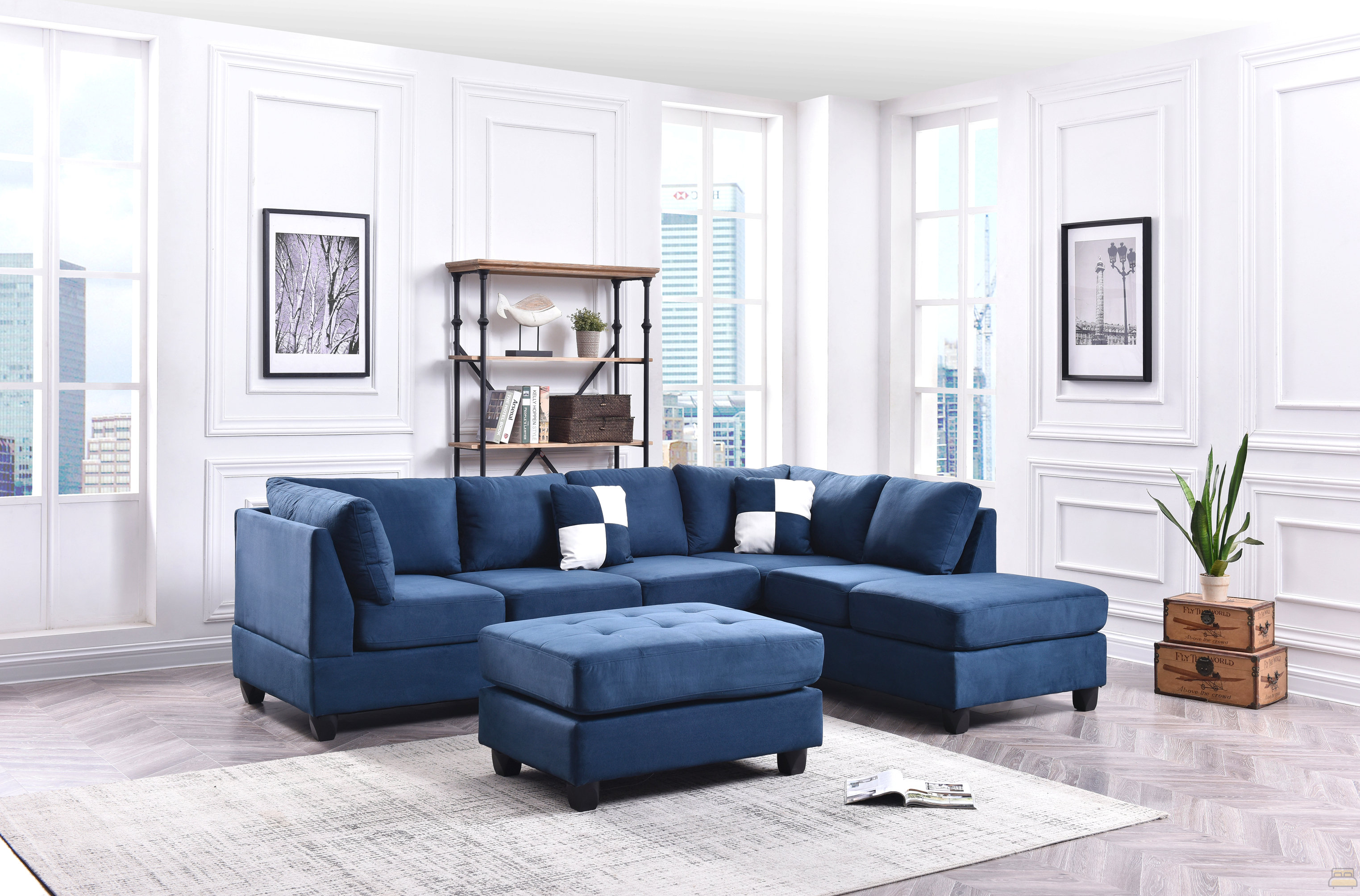 Latitude Run® Sectional (Without Ottoman) - Wayfair Canada