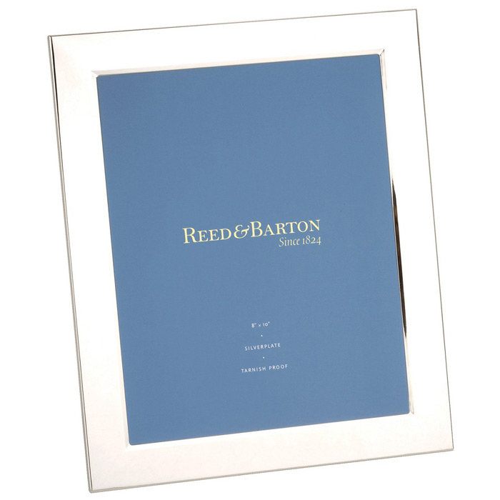 Reed & Barton Silver Plated 4x6 Classic Picture Frame