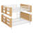 Separable Bunk Bed With Bookcase-1700299087-1700299081