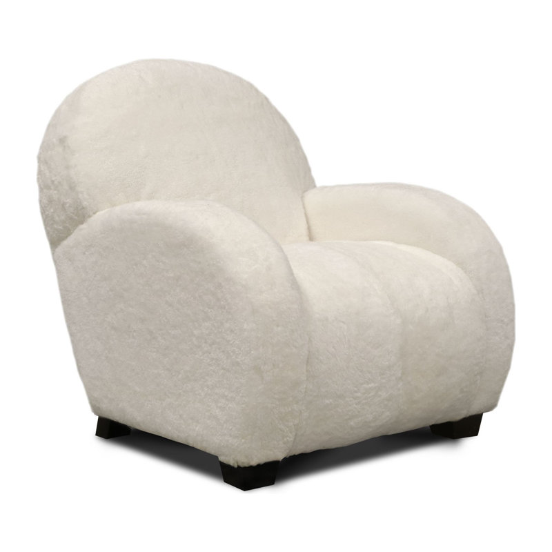 Dolly Leather Armchair, Desert (Longhorn), Espresso