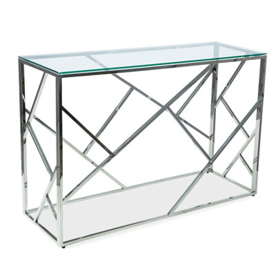 Campanella 120cm Glass Top Console Table