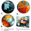 Train Fragmented Rhythm - Transportation Canvas Wall Art-1426727230-1426727229