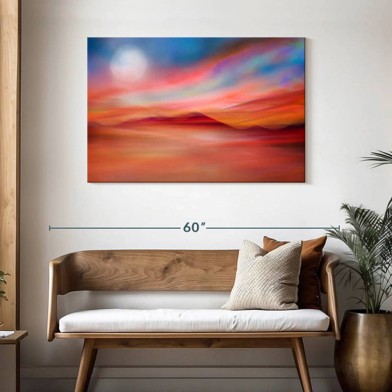 Avery Desert Moon, 30" H x 45" W
