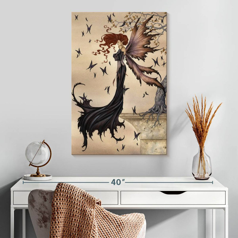 Kelan Black Mystique, 30" H x 20" W