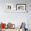 Étagère de bureau extensible avec étagère de rangement de bureau et de rangement pour fournitures de bureau, cuisine et salle de bain (brun, 13,2 po à 24,4 po)