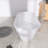 63" X 30" Acrylic Freestanding Slip Soaking Bathtub with Center Drain in White
