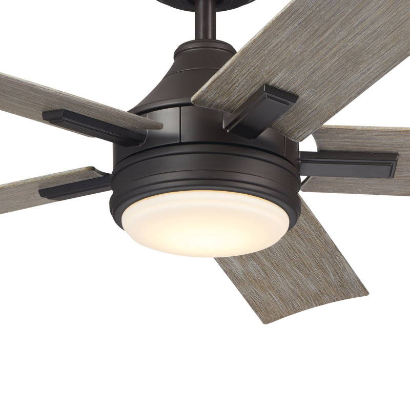 52'' Ceiling Fan with LED Lights, Olde Bronze