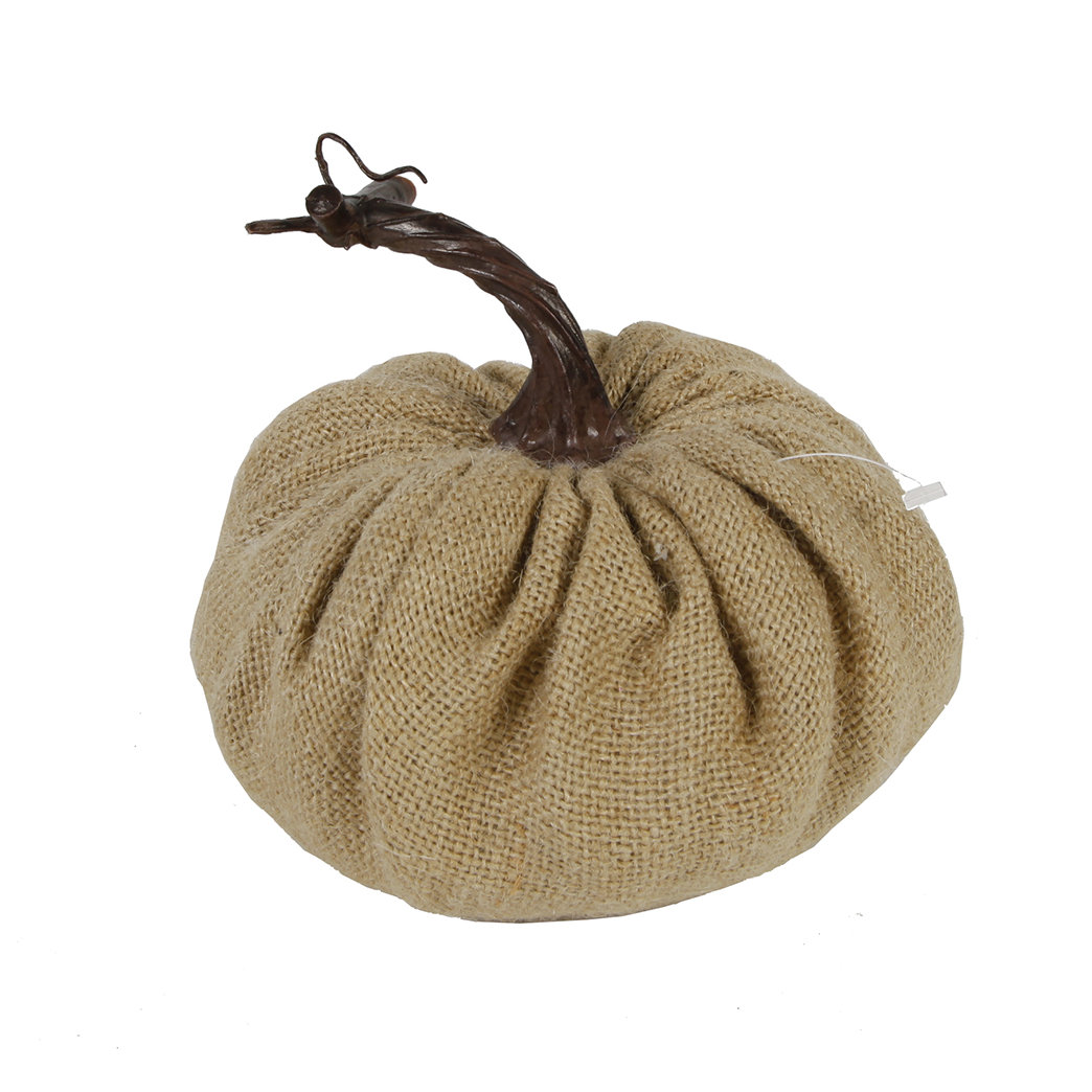 Decorative Burlap Pumpkin
