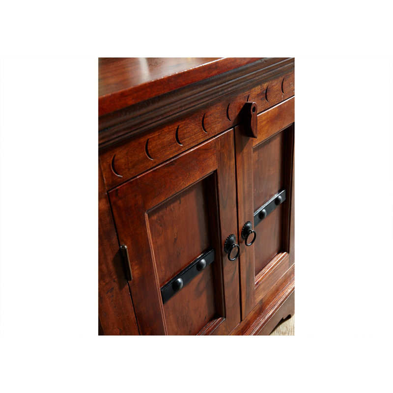 Oxford Solid Wood 65cm W Chest of Drawers, Nougat