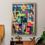 Couleurs connectées I, reproduction encadrée de qualité supérieure - prête à être accrochée-794719711-794719704-801863666