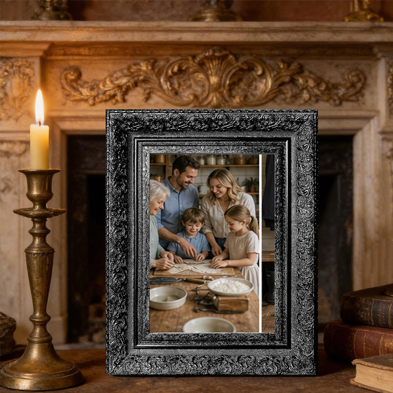Cadre photo 5PC x 7 "5PC, Black, 1, 5" W x 7" H