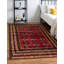 Teimani Red Rug 4'2" x 6'7"
