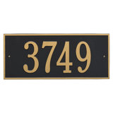 Hartford 1-Line Wall Address Plaque