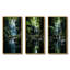 «Waterfall Hidden Oasis», 3 pièces sur toile-2064962144-2064962155