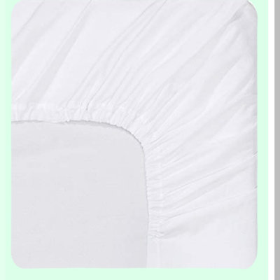 UltraSoft Twin Fitted Sheets - 6 Pack Microfiber Bottom Sheets - Deep Pocket Design - Fade & Shrink Resistant - Easy Care White Bedding Set