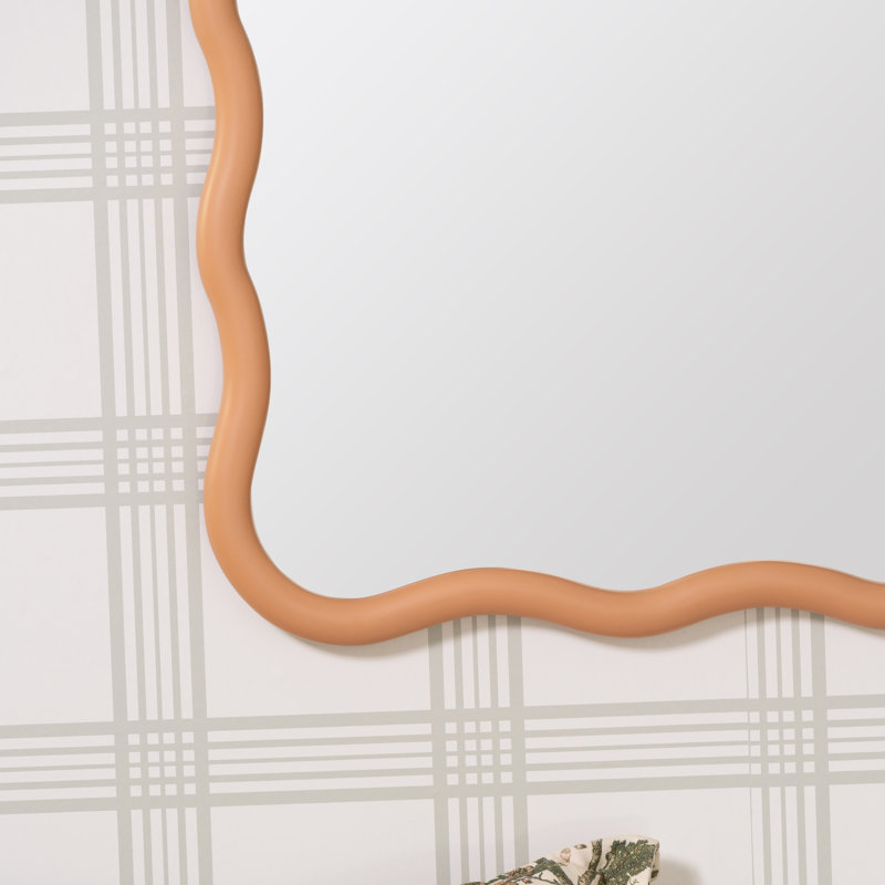 Candace Abstract Mirror, Pumpkin Spice