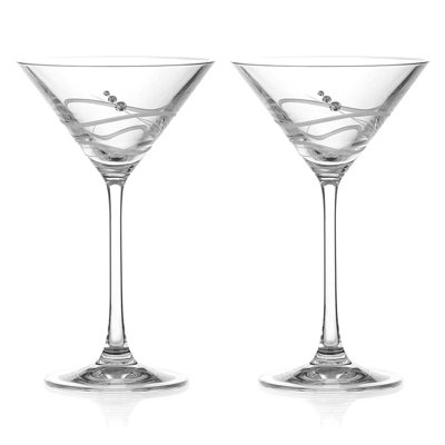 150ml Crystal Martini Glass Set
