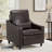 Breathable Leather Electric Recliner Sofa -  Power Recliner with USB Charger & Adjustable Headrest-560877361