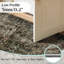 Tapis rétro lavable à la machine - Tapis doux avec envers antidérapant pour le salon, la chambre à coucher, le bureau, brun-517869138