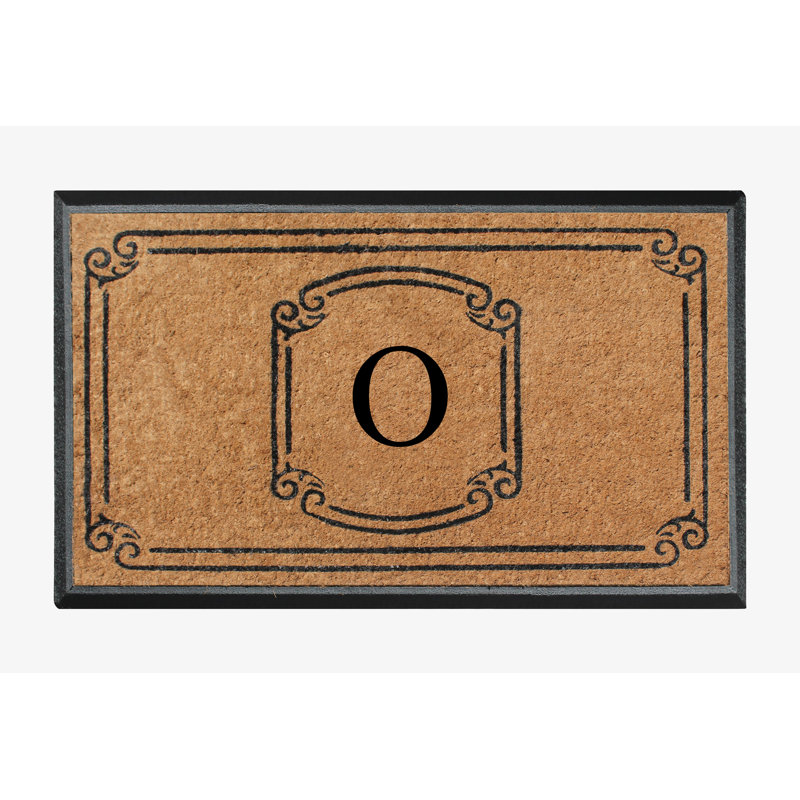 Tapis d'entrée antidérapant Fabrizia, O