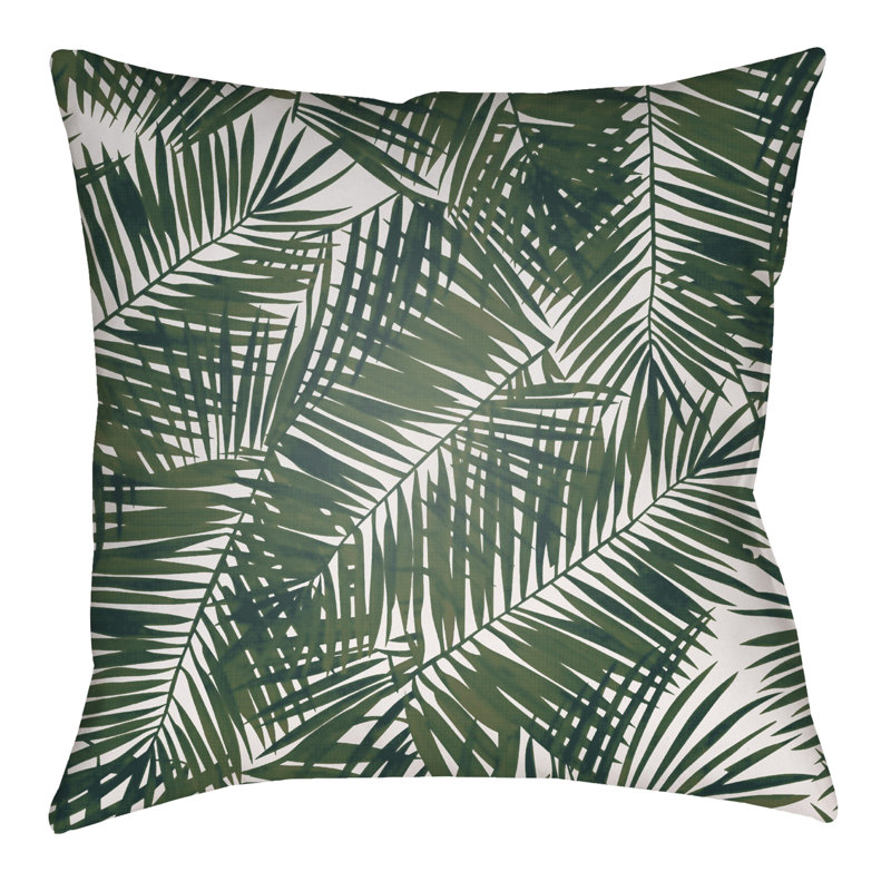 Coussin décoratif d'intérieur/d'extérieur, H 20 po x l 20 po x P 4 po