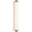 Percy Linear Bath Sconce with White Glass-1273381284-1273381274