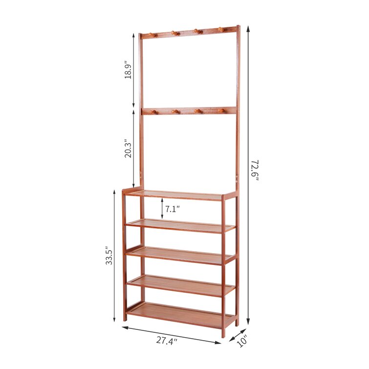 HandiWALL 14 x 24 Shoe Rack